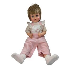 Vintage Horsman Tall Baby Doll Blonde Hair Blue Eyes 1964 GS